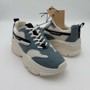 Madden NYC Fashion Sneakers Chunky Dad Platform Lace Up Tennis Shoes‎ Y2K NWT